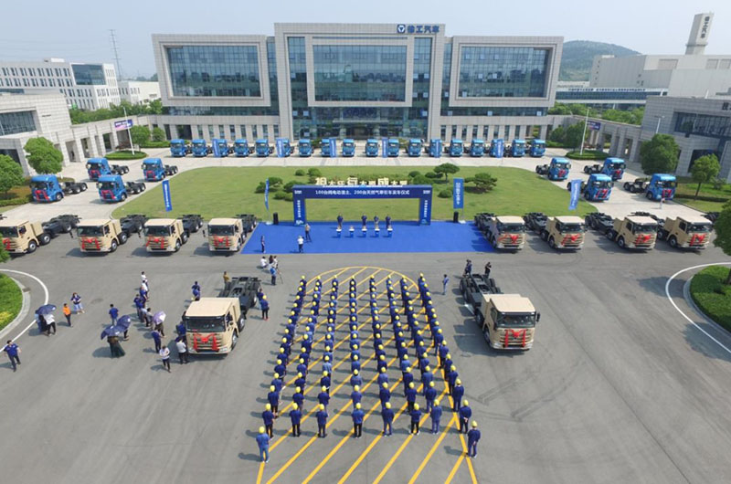 徐工純電動智能渣土車深圳年銷1200臺